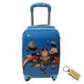 SMTE-Quality Kiddies Cartoons Hand Luggage/ Suitcase for Kids- X6- Superman