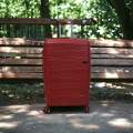 UltimateGuard 1-piece UBK Suitcase 60 cm+Smte Keyring- Red