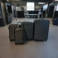 Travel in Style: 4-Piece Suitcase Set +Smte Keyring-Black