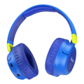 Wireless Bluetooth headphones with microphone Hoco W43-Blue