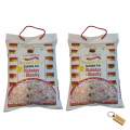 Lal Qilla Basmati Rice - 5kg Pack set of 2 +Smte Keyring