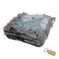 Wrapped in Warmth: The Tale of Charlie's Blankets-Charlie+Smte Keyring-Grey