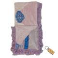 Wrapped in Warmth: The Tale of Charlie's Blankets-Charlie+Smte Keyring-Purple