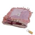 Wrapped in Warmth: The Tale of Charlie's Blankets-Charlie+Smte Keyring- Pink