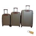 Elite Traveler: Premium Bullet Luggage Collection +Smte Keyring-Silver
