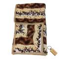 Double Comfort: 2-Ply Blanket Collection -B18+Smte keyring- Brown