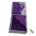 Double Comfort: 2-Ply Blanket Collection -B18+Smte keyring-Purple
