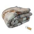 Double Comfort: 2-Ply Blanket Collection -B18+Smte keyring-Light grey