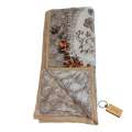 Double Comfort: 2-Ply Blanket Collection -B18+Smte keyring-Cream