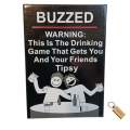 Buzzed Drinking board game +Smte keyring