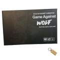 Adults against animations: Game against Wolf board game +Smte Keyring