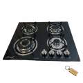Premium Built-In Gas Hob with Safety Features -Rh-4004 sl-J2+Smte Keyring