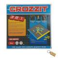Crozzit: The Ultimate Crossword Puzzle Board Game+smte keyring