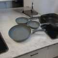 The Granite Fry Pan  The Ultimate Culinary Companion +Smte Keyring-Grey
