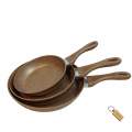 The Granite Fry Pan  The Ultimate Culinary Companion +Smte Keyring-Gold