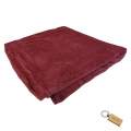 Compact Travel Fleece Blankets 180 x210cm +Smte Keyring-Red