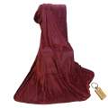 Compact Travel Fleece Blankets 180 x210cm +Smte Keyring-Red
