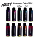 Nasty Disposable Replacement Pods 5000 50mg - 2 Pods