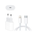 USB-C to Lightning Cable + USB-C Power Adapter 25w for Apple iPhone
