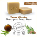African Blend Shampoo Soap Bar with Neem Seed Oil, Blended Essential Oils, Natural Handmade Shamp...