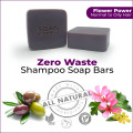 Flower Power Shampoo Soap Bar with Olive Oil, Floral Blend Essential Oils, Natural Handmade Shamp...