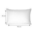 Lush Living - Pillows - Sleep Solutions Hotel Range - Cotton - Pack of 2