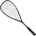 Power Squash Racket with Grommit Strip - Black
