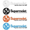 Supermoist Supermoist My Other Ride is Your Mom Sticker - Blue