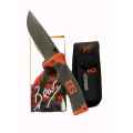 Gerber Bear Grylls Survival Series, Folding Sheath Knife, Stainless Steel