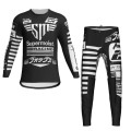 Supermoist 2023 Summer Riding Shirt and Pants "Exit" Range in Black - M | XL
