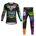 Supermoist 2023 Summer Riding Shirt and Pants "Exit" Range in Psyhco - 2XL | L