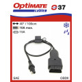 Optimate ADAPTER LEAD - OBD II (AUTO) SOCKET TO SAE CONNECTOR. 15AMP FUSE. 100CM LONG.