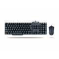 Gofreetech Wired Kb Mouse Combo - Black