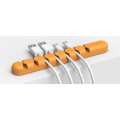 Orico 7 Slot Desktop Cable Clip - Orange