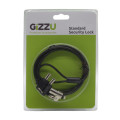 Gizzu 1.8M T-Bar Laptop Cable Lock Master Key Compatible