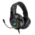 Redragon Over-Ear Hylas Aux (Mic And Headset) Usb (Power Only) Rgb Gaming Headset - Black