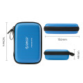 Orico 2.5Inch Hdd Protection Case Blue Pu And Eva