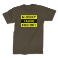 TON "Whiskey Tango Foxtrot" Unisex Premium T-Shirt - OD XL