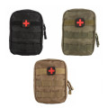 DZI FAK/Utility Pouch with Medic Velcro Patch - Various Black