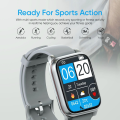 Astrum Smart Watch 1.91" HD IP67 with Call Sports HR BP Body Temp - MT30