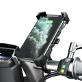Astrum Motorcycle Phone Mount + USB Charger, Handle / Mirror Mount - SH320