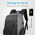 Astrum 15 Inch PU Laptop Backpack with USB Charging Port - LB210