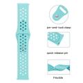 Samsung Galaxy Silicone Sport Watch Strap 20mm  - Turquoise