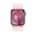 Apple Watch Series 9 GPS + Cellular 41mm - Pink Aluminium Case with Light Pink Sport Loop