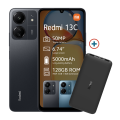 Xiaomi Redmi 13C 4G Dual Sim 128GB + Xiaomi 10 000mAh Power Bank - Midnight Black