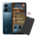 Xiaomi Redmi 13C 4G Dual Sim 128GB + Xiaomi 10 000mAh Power Bank - Navy Blue