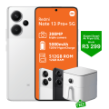 Xiaomi Redmi Note 13 Pro+ 5G Dual Sim 512GB - White + Xiaomi Smart Air Fryer 6.5L