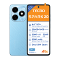 Tecno Spark 20 Dual Sim 256GB - Blue