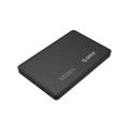 Orico 2.5 USB3.0 External HDD Black Enclosure - Black