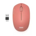 Port Connect  Wireless Collection Mouse - Red